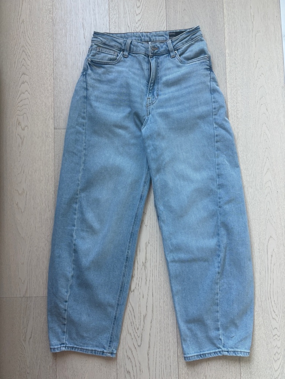 Buffalo David Bitton Light Blue Barrel Jeans